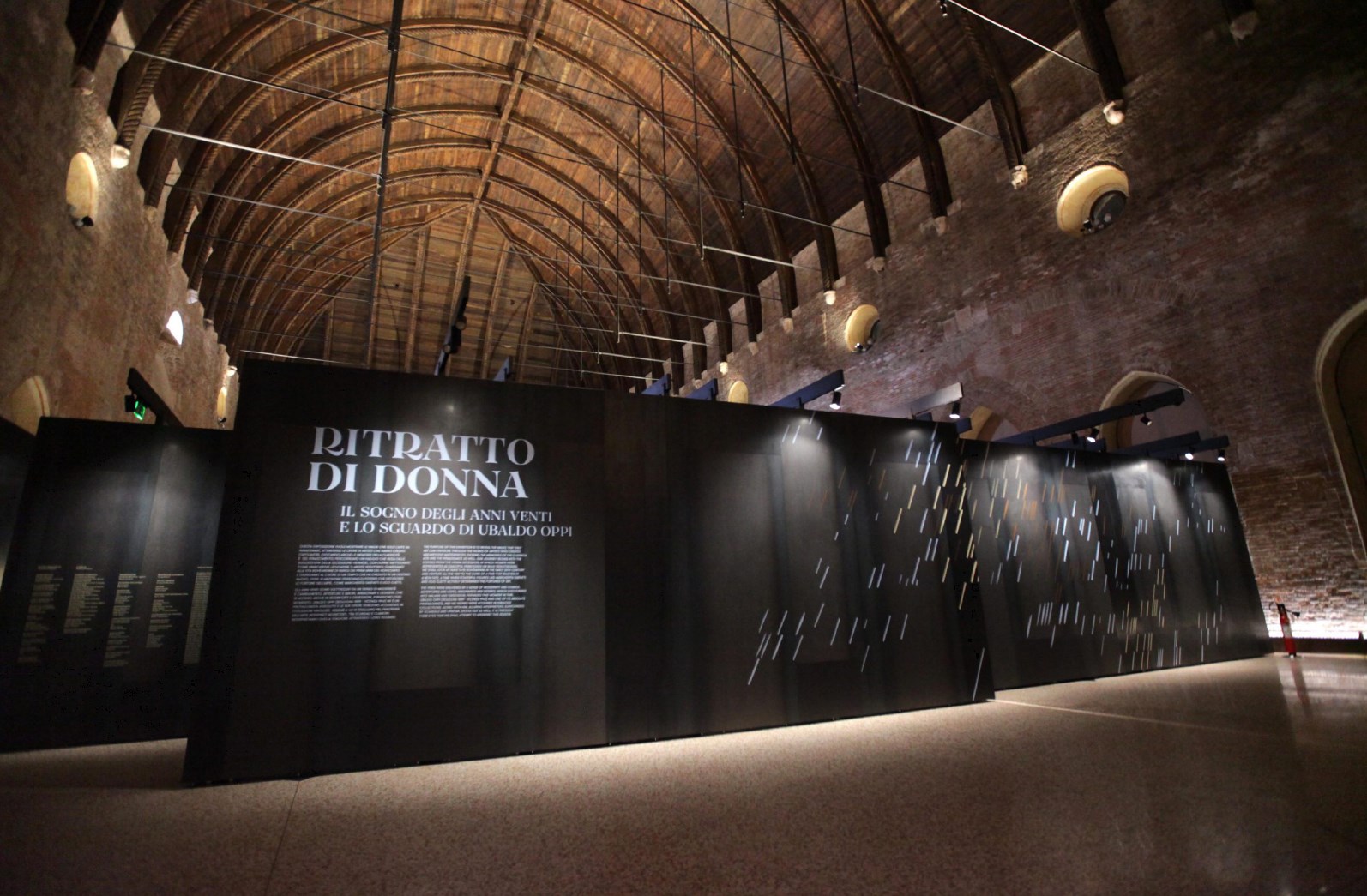Allestimento Mostra Il sogno degli anni Venti e lo sguardo di Ubaldo Oppi